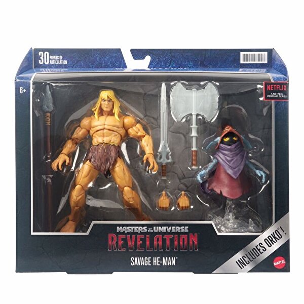 Masters of the Universe Masterverse Deluxe He-Man Aksiyon Figürü GYY41