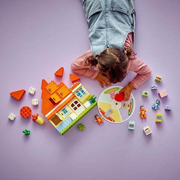 LEGO Duplo Bluey: Bluey Ailesinin Evi ve Hafıza Oyunu 10459