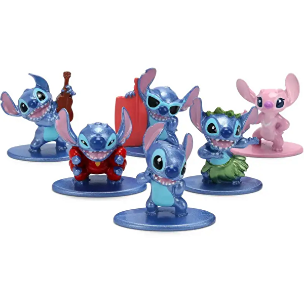 Jada Stitch Nano 6'lı Diorama Figür Paketi