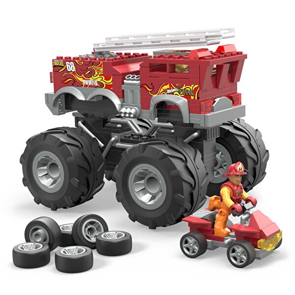 MEGA Hot Wheels Hw 5 Alarm İtfaiye Aracı HHD19
