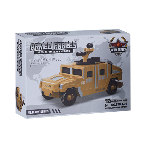 Askeri Araç Maket Seti Army Humvee