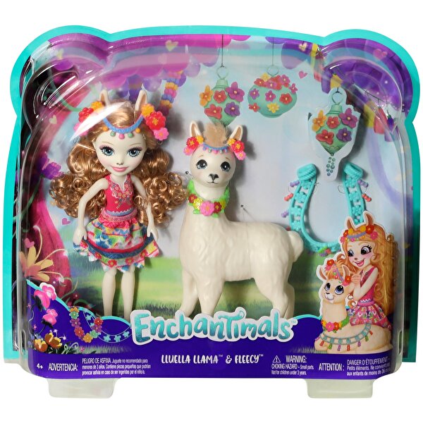 Enchantimals Bebekleri ve Hayvan Arkadaşları Lluella Lama Fleecy FRH42
