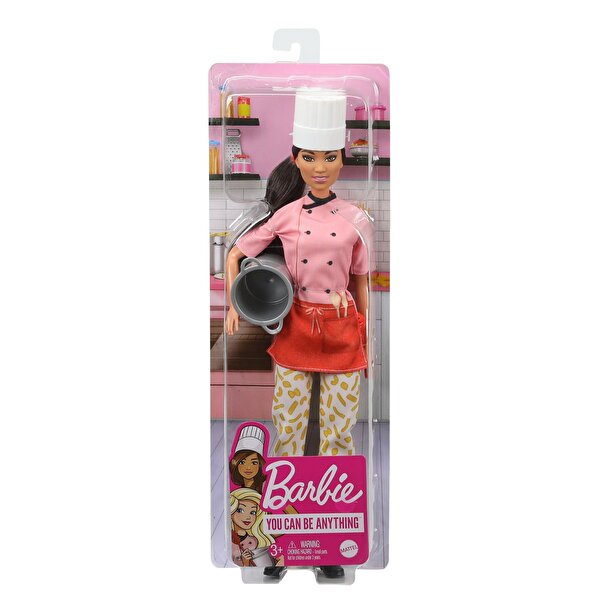 Barbie Kariyer Bebekleri Makarna Şefi Barbie GTW38