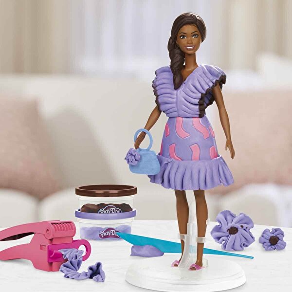 Play Doh Barbie Fashionista Ruffles Oyun Hamuru Seti G1359