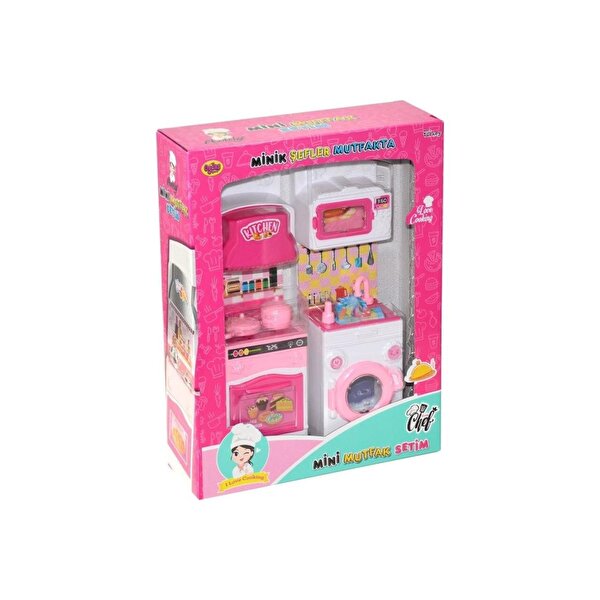 İlk Mutfak Setim Çamaşır Makinası Bebekli