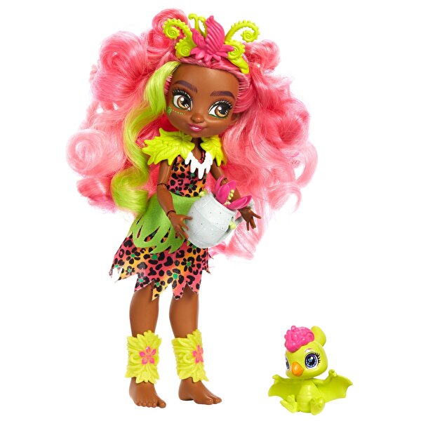 Cave Club Karakterleri Pembe Saçlı Fernessa Bebek GNL85