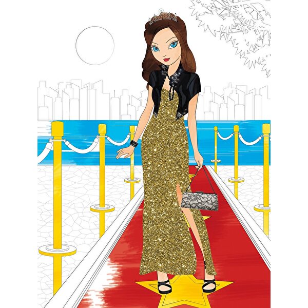 Clementoni Crazy Chic Moda Tasarım Defteri Özel Kreasyonlar