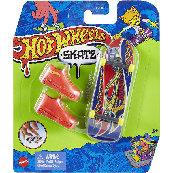 Hot Wheels Skate Parmak Kaykay ve Ayakkabı Flame Tamer HNG20
