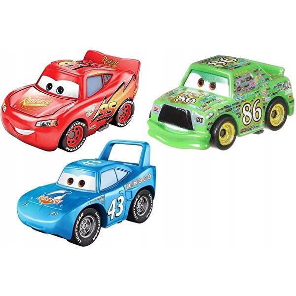 Cars Mini Karakter Arabalar Üçlü Paket GKG64