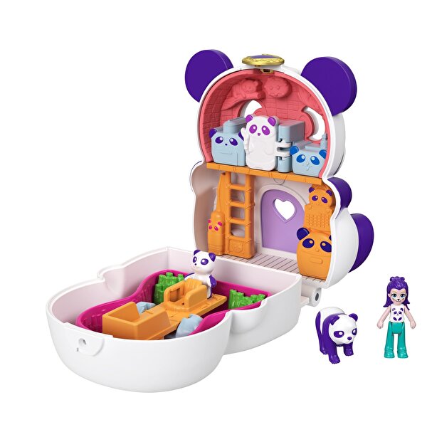 Polly Pocket Çift Taraflı Eğlence Micro Oyun Setleri GTM58