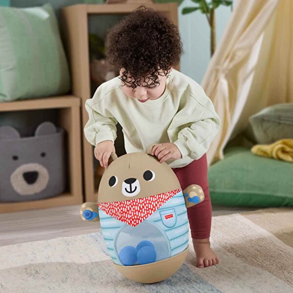 Fisher Price Kamp Zamanı Hacıyatmaz Ayıcık 33 Cm JLB83