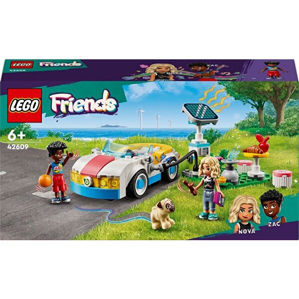 LEGO Friends Elektrikli Araba ve Şarj İstasyonu 42609