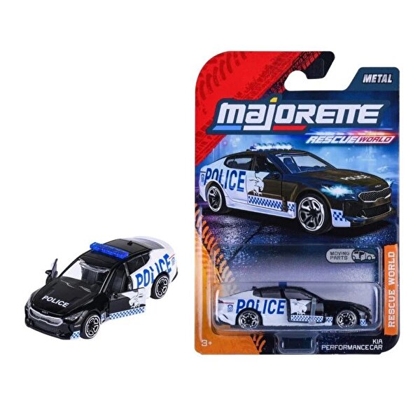 Majorette Rescue World Premium Serisi Model Araçlar Kia Performance Car