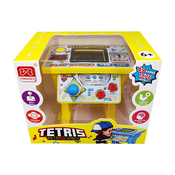 Nostaljik Mini Retro Tetris Oyun Konsolu