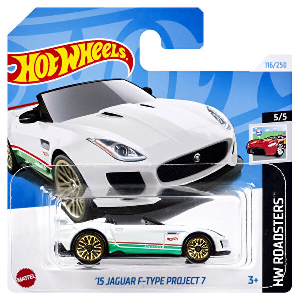 Hot Wheels Tekli Arabalar 15 Jaguar F-Type Project 7 HTC16