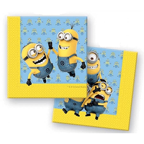 Minions Kağıt Peçete - 20 Adet