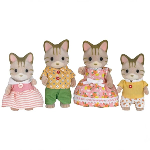 Sylvanian Families Çizgili Kedi Ailesi