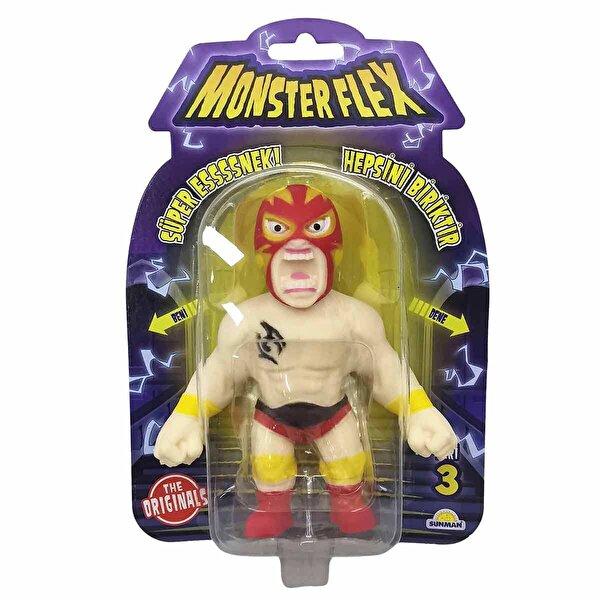 Monsterflex Stretch Figür 15cm Wrestler
