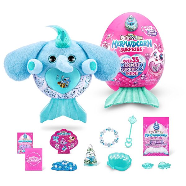 Rainbocorns Mermaidcorn Sürpriz S7-9283 Turkuaz Si̇mli̇