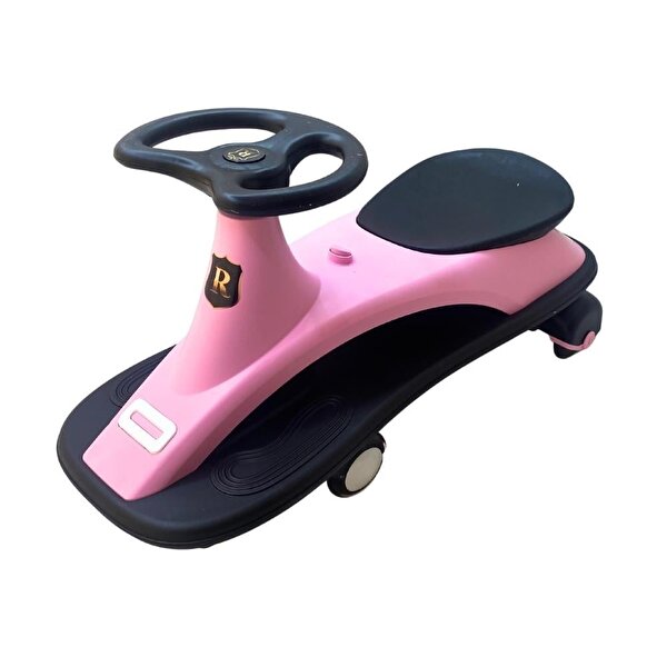 Sesli ve Işıklı Royal Swing Car Pembe