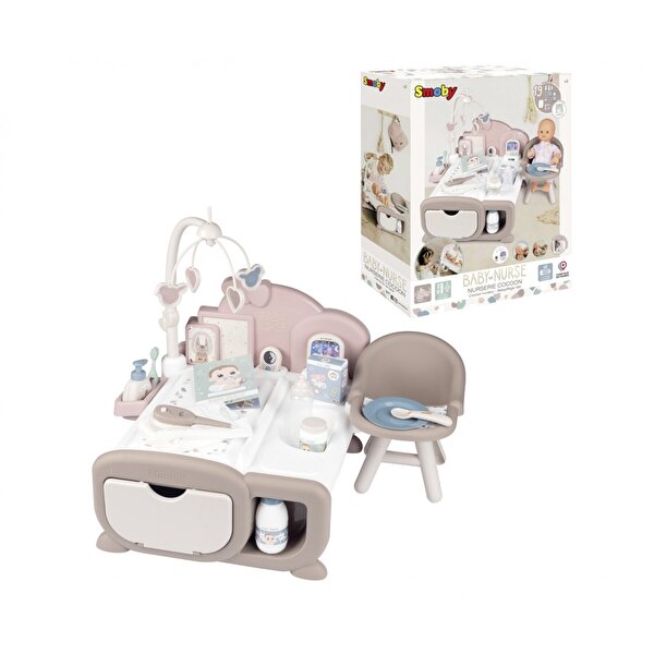 Smoby Baby Nurse 3'ü 1 Arada Bebek Oyun Seti
