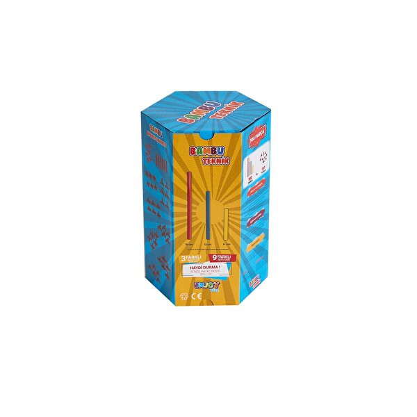 Bambu Teknik Çubuklar 300 Prç