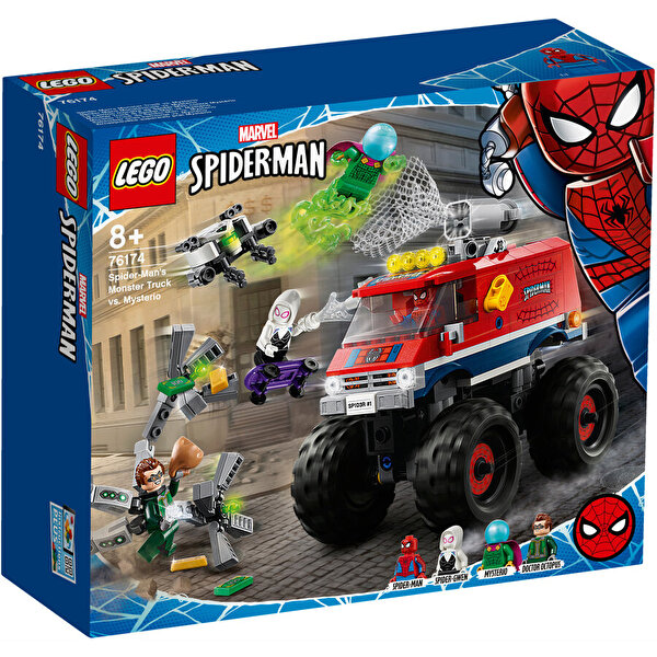 LEGO Spiderman Örümcek Adam'ın Canavar Kamyonu Mysterio'ya Karşı 76174