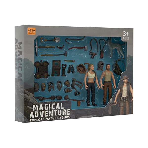 2'li Figürlü Köpekli Savunma Seti