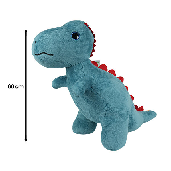 Trex 60 Cm Peluş Mavi