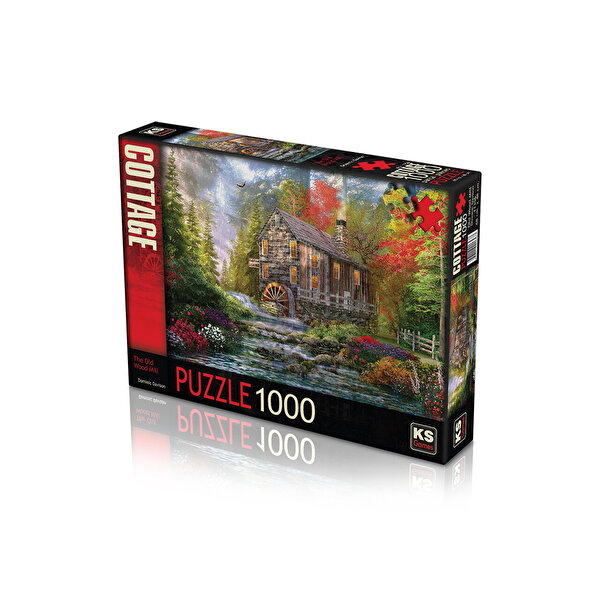 Ks Puzzle 1000 Parça The Old Wood Mill