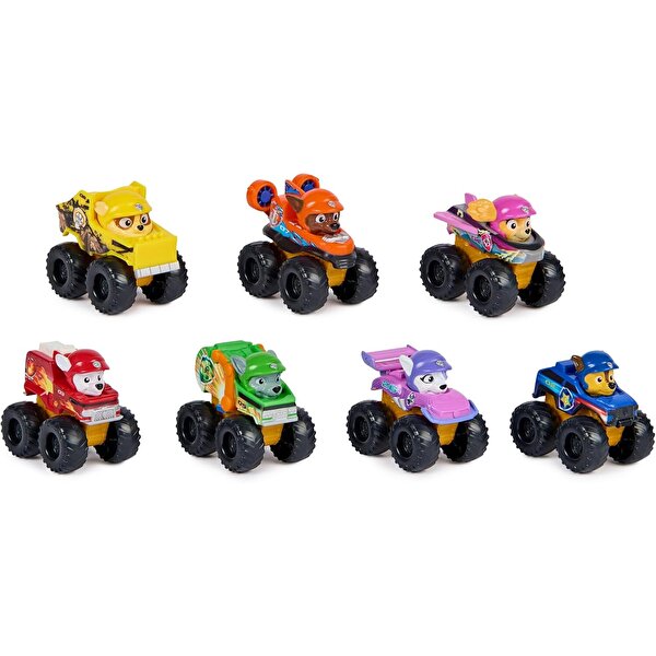 Paw Patrol Rescue Wheels 7’li Pup Squad Racers Seti
