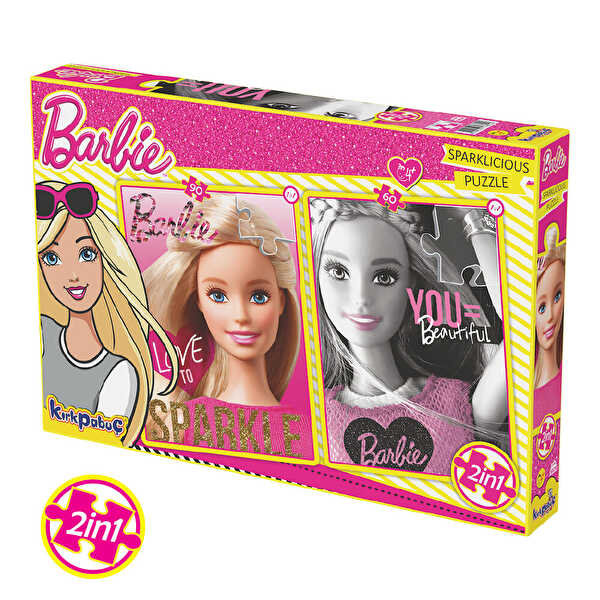 Kırkpabuç Barbie 2´li Puzzle