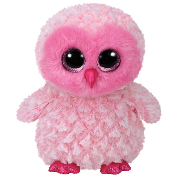 TY Beanie Boo´s Pembe Baykuş Twiggy Peluş 25 Cm