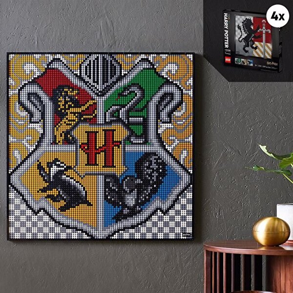 LEGO ART Harry Potter Hogwarts Crests 31201