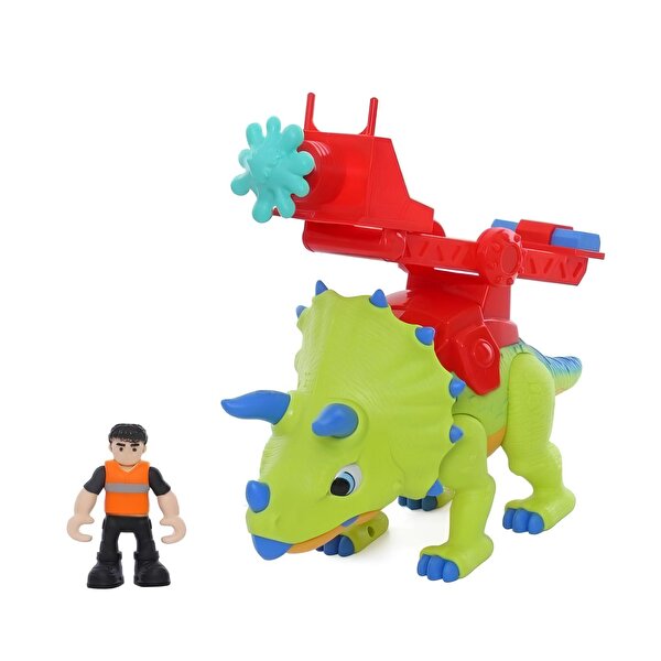 Dino Troop Kids Triceraptor ve T-Rex Figürleri