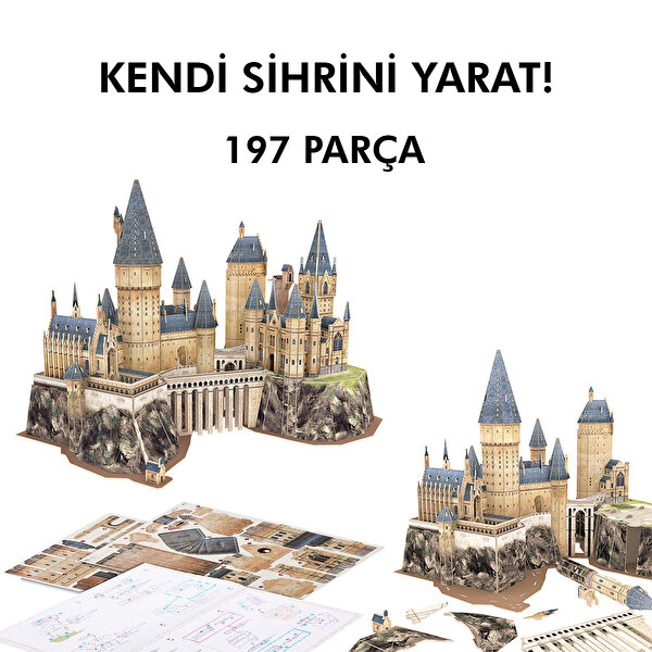 CubicFun Harry Potter 3 Boyutlu Hogwarts Puzzle