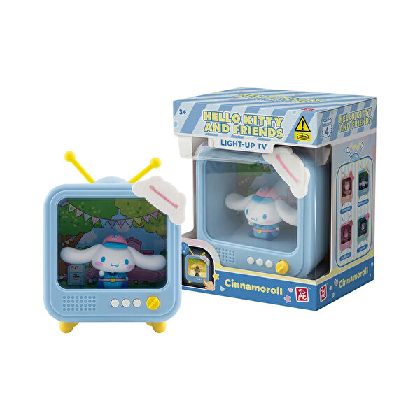 Yume Toys Hello Kitty And Friends Bedside Light TV Serisi Cinnamoroll