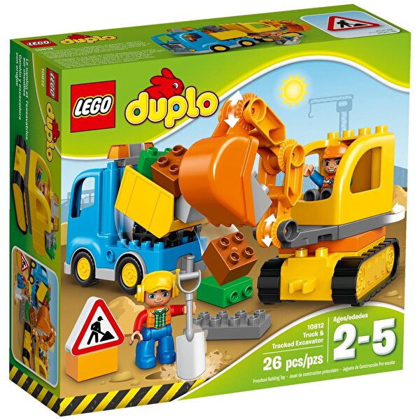 LEGO® Duplo Kamyon ve Paletli Kazıcı 10812