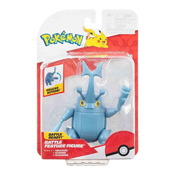 Pokemon Battle Aksi̇yon Fi̇gürler 2 Heracross
