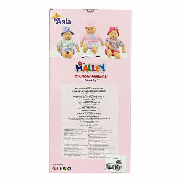 Asia Baby Pembe Şapkalı 40 Cm