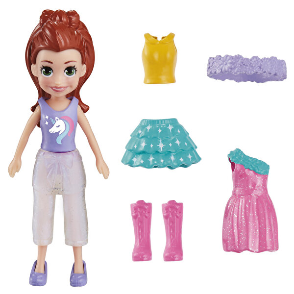 Polly Pocket ve Moda Aksesuarları Oyun Setleri HKV82