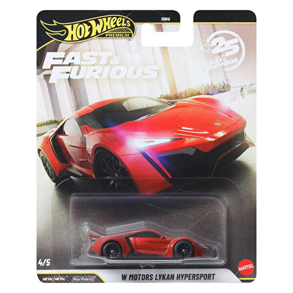 Hot Wheels Hızlı ve Öfkeli Premium Arabalar W Motors Lykan Hypersport JHW70