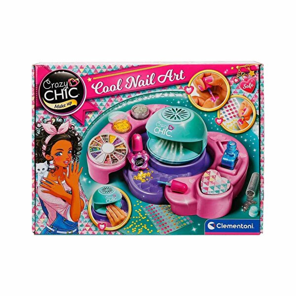 Clementoni Crazy Chic Havalı Tırnak Tasarımları
