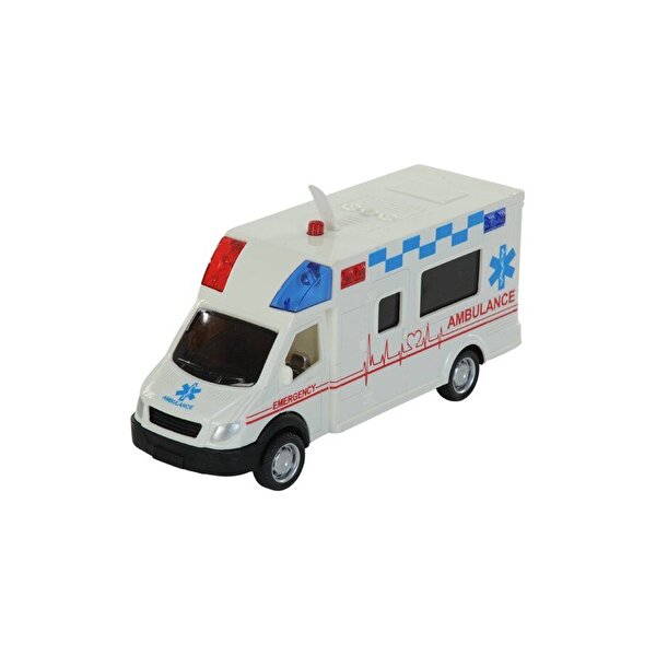Sesli Işıklı Sürtmeli Ambulans