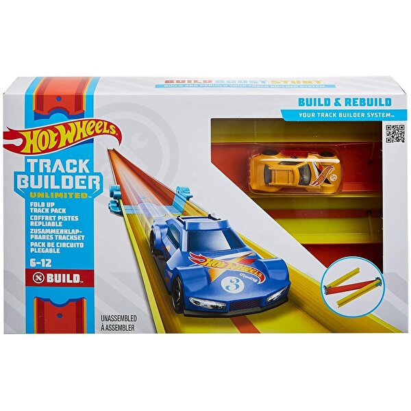 Hot Wheels Track Builder Tasarla ve Yeniden Oluştur Serisi Katlanır Pist Paketi GLC91