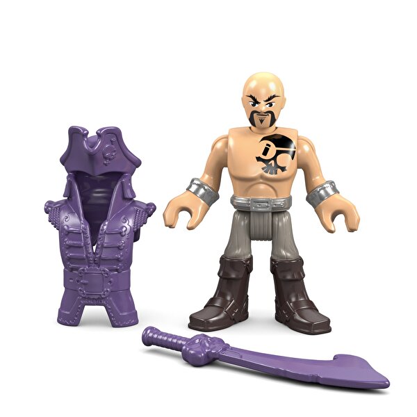 Imaginext Korsan Figürleri Davey Jones ve Triple Cannon DHH74