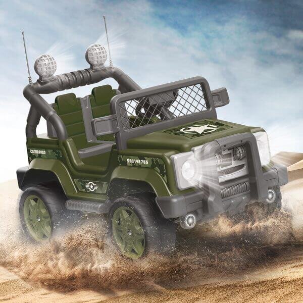 Commando 12 V Uzaktan Kumandalı Akülü Jeep