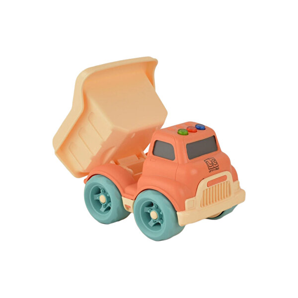 Let's Be Child Işıklı ve Sesli Minik Kamyon Turuncu