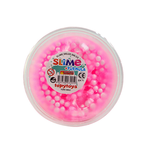 Slime Delux Büyük Köpüklü Pembe 500 ml.