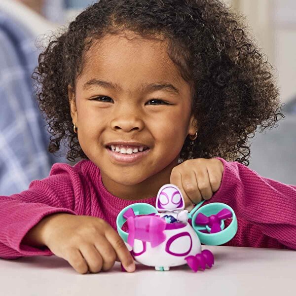 Spidey and His Amazing Friends Aksiyon Figürü ve Araç Seti Ghost-Spider G2459